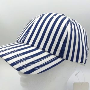Nick Graham Navy White Striped Hat Cap